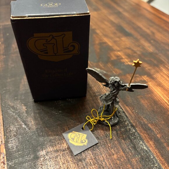 Vintage 1989 Kingdom of The Golden Light Pewterite The Fairy Angelica ~ NIB - Picture 5 of 7